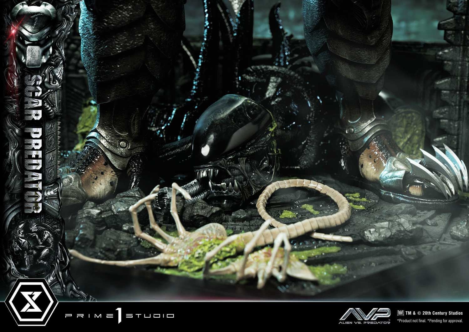 Scar Predator - Ailen vs.Predator - Prime 1 Studio (MMPR - 04DXS) resin statue Prime 1 Studio anime figure