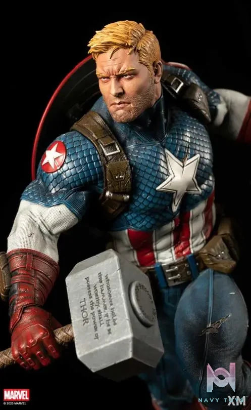 XM Studio – Ultimate Captain America 1/4 Scale Premium Collectible Statue Marvel (Licensed)