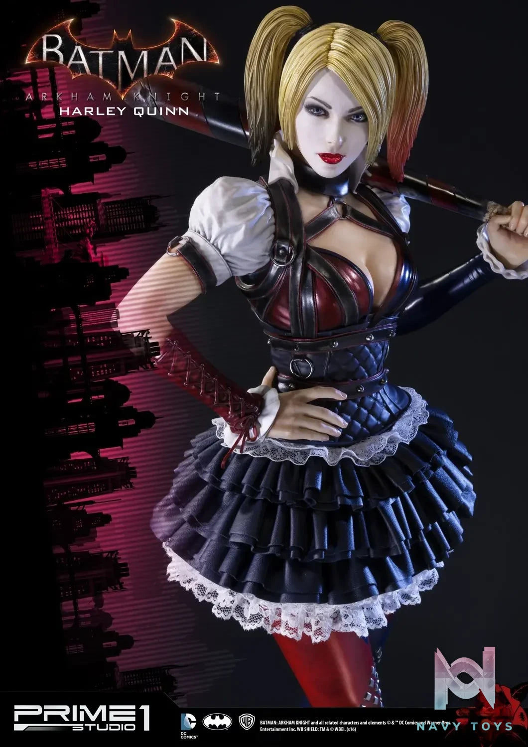 Prime 1 Studio – Museum Masterline Batman: Arkham Knight Harley Quinn MMDC-08 MMDC-08EX (Licensed)