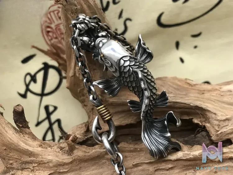 Shou Jiang Studio – Custom Original Design Koi Pendant Original