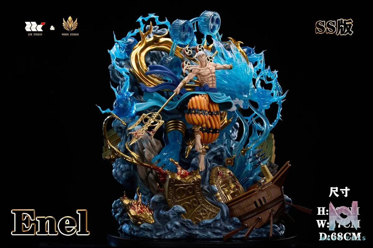 Enel resin statue Verve Studio x Zzk Studio anime figure