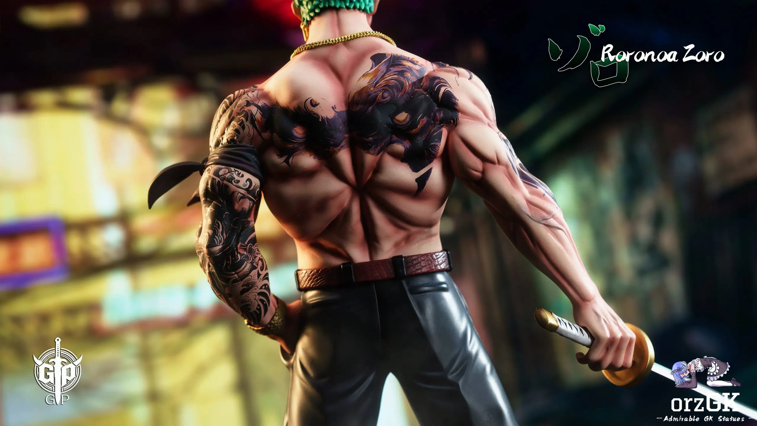 Teddyboy Series Nine Dragons Zoro - One Piece - GP Studio