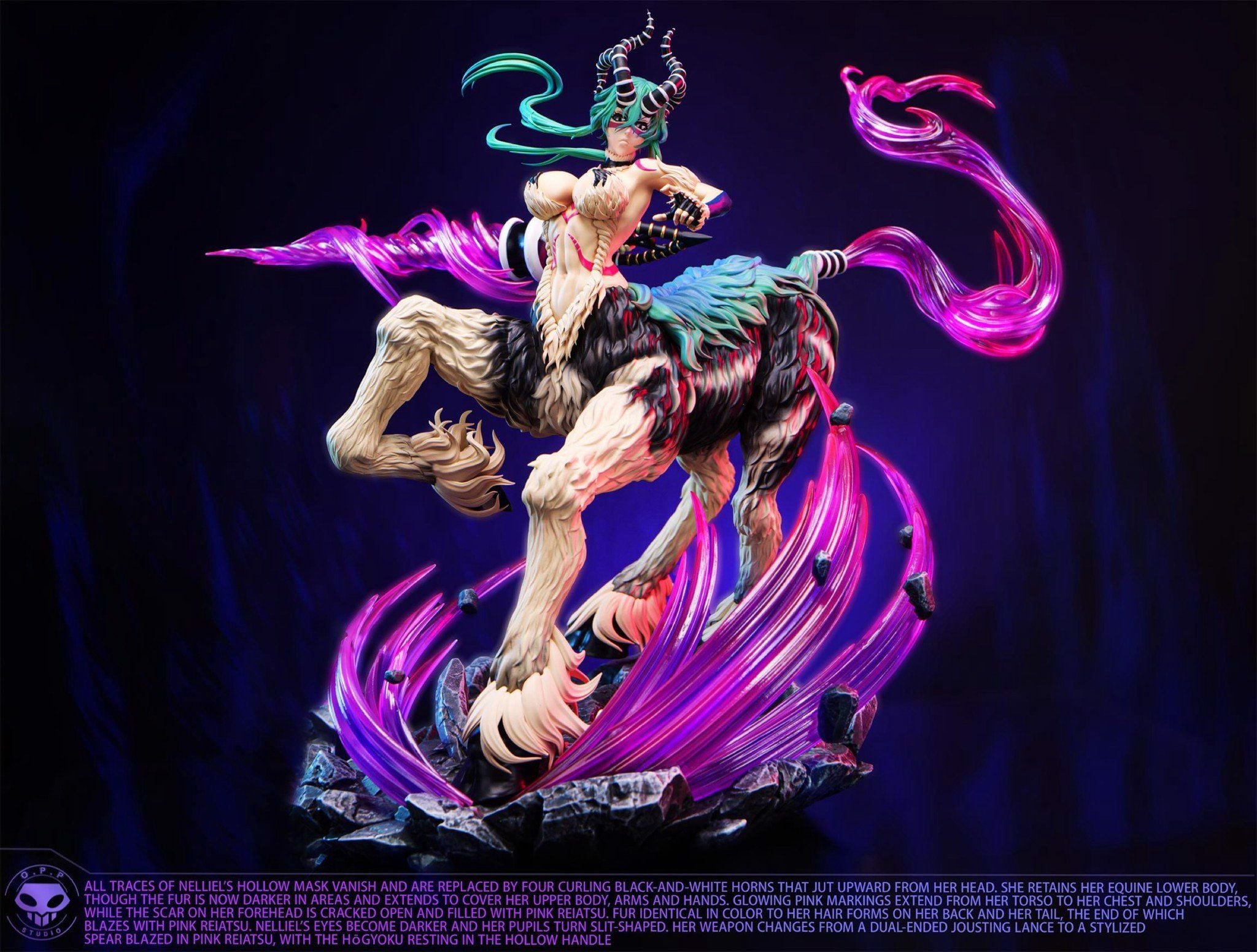 Nelliel Tu Odelschwanck - Bleach - OPPS Studio resin statue OPPS Studio anime figure