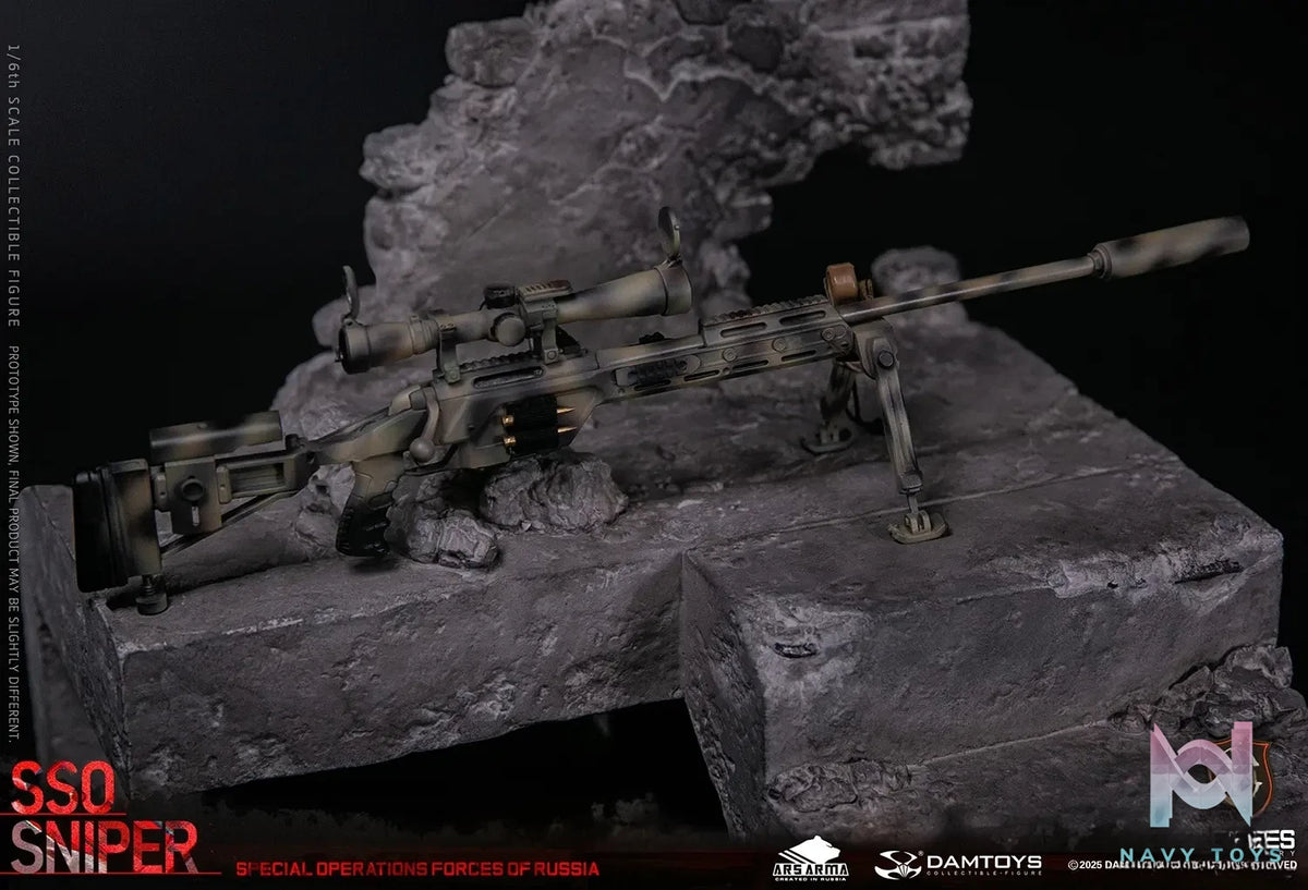 DAMTOYS – 1/6 Scale Russian Federation SSO Special Forces Sniper Item No. 78108 (Licensed)