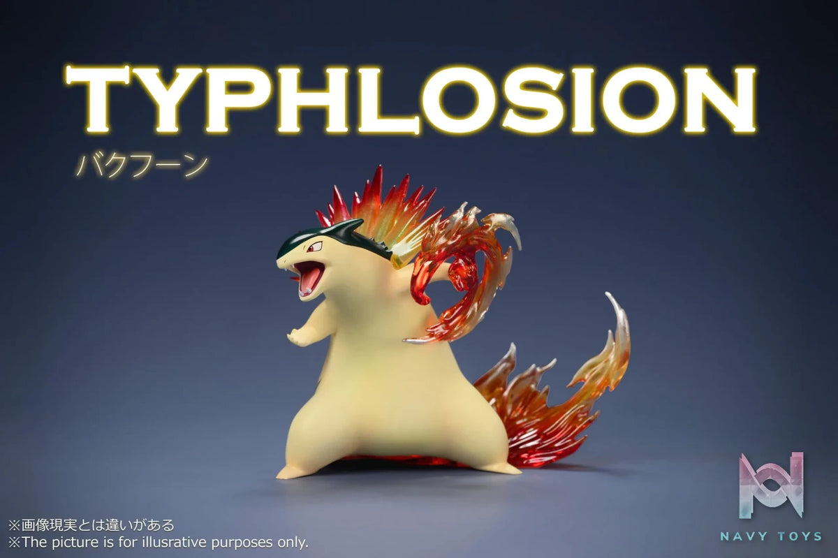 MG Studio – Pokémon Cyndaquil & Quilava & Typhlosion