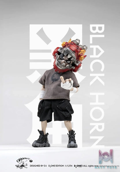 D ONE Studio – Black Horn Doll 1/12 The Year of The Loong (Licensed)
