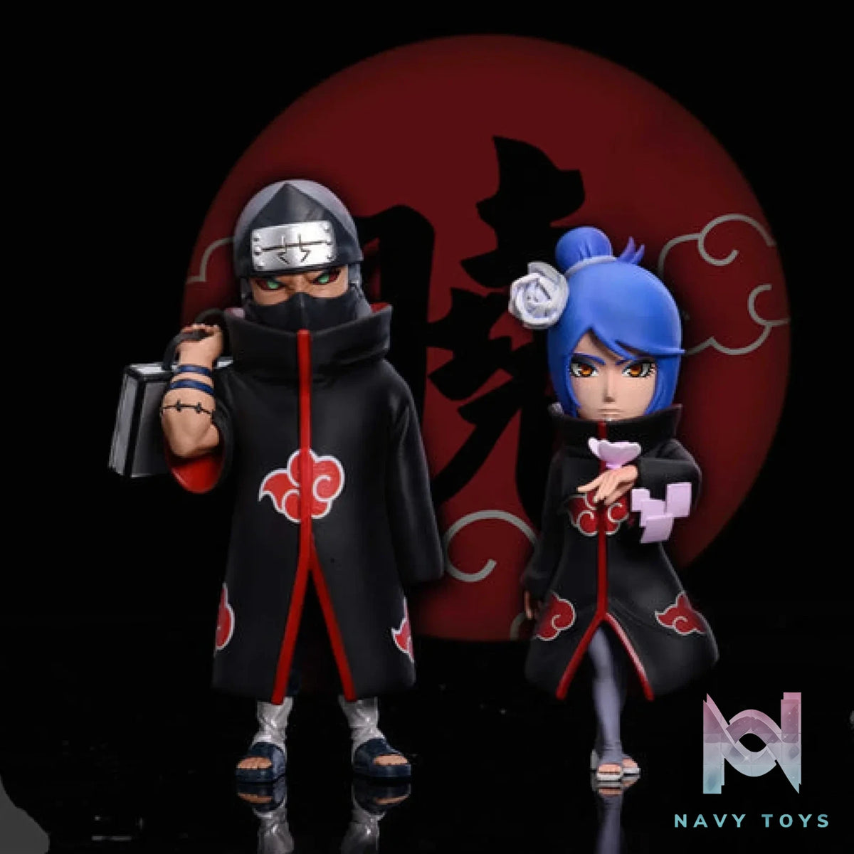 258W Studio – Naruto Akatsuki Series Kakuzu And Konan