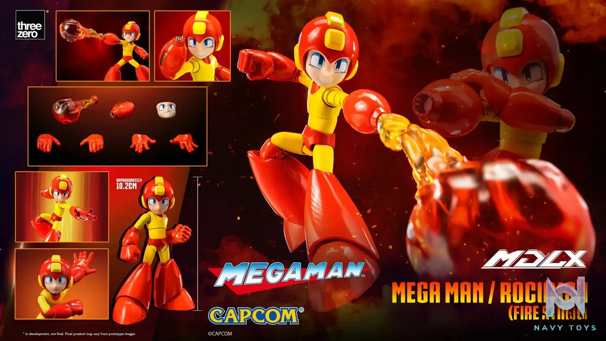 Threezero Studio – Rockman MDLX Mega Man (Fire Storm)