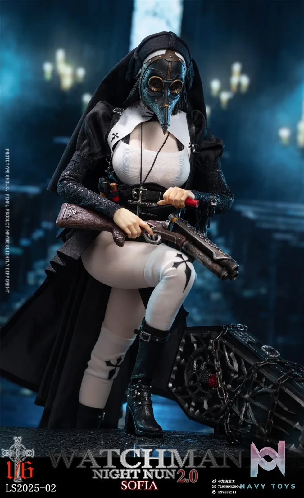 Long Shan Jin Shu Studio – Original LS2025-02 1/6 Redemption of the Night second round Sophia AB (Licensed)