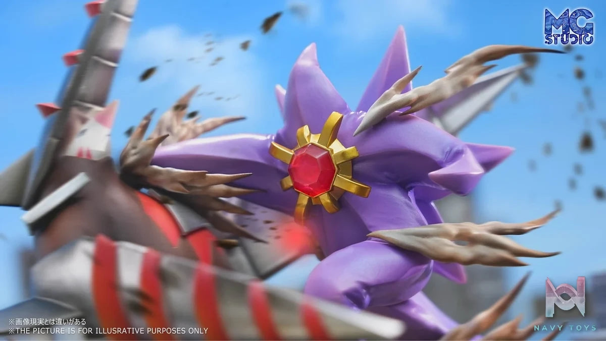 MEGA Starmie VS MEGA Excadrill - Pokémon - MG Studio resin statue mg studio anime figure