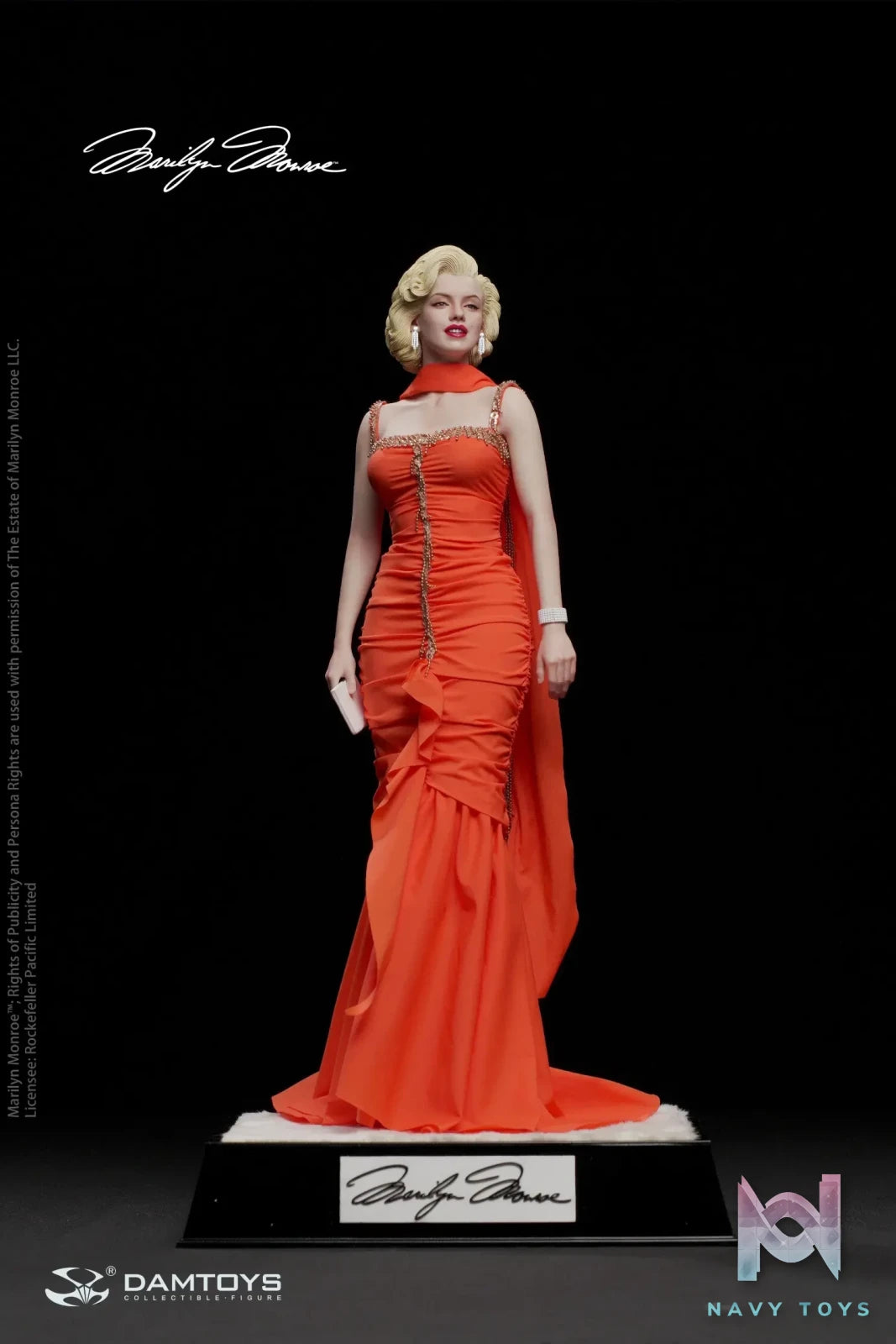 DAMTOYS Studio – Gentlemen Prefer Blondes Marilyn Monroe 1/6 Scale Realistic Statue CSX023 (Licensed)
