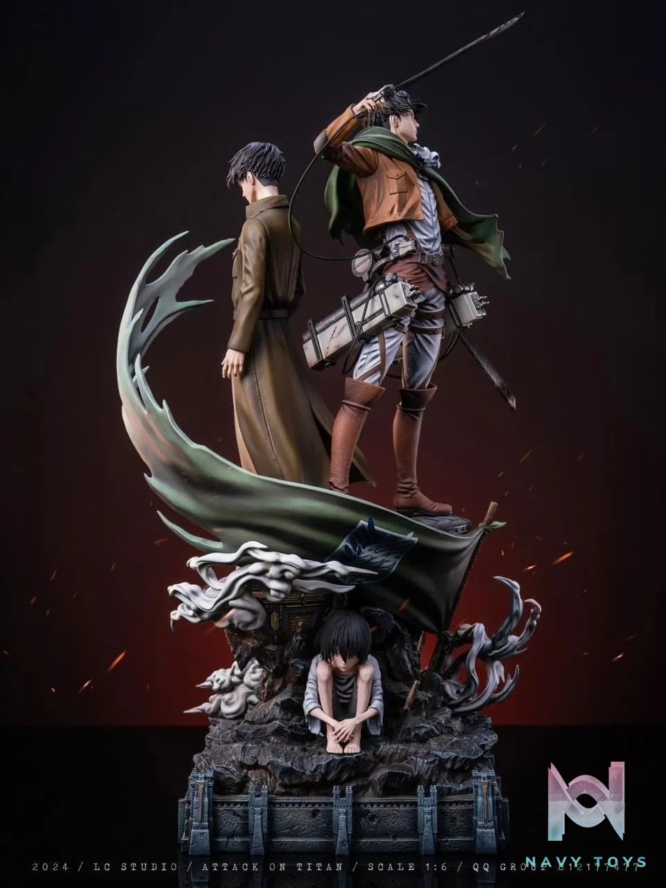 Levi Ackerman - Attack On Titan - LC Studio resin statue lc Studio anime figure