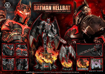 Prime 1 Studio – Ultimate Premium Masterline Batman (Comics) Batman Hellbat Concept Design by Josh Nizzi UPMDC-06 UPMDC-06DX UPMDC-06DXS (Licensed)