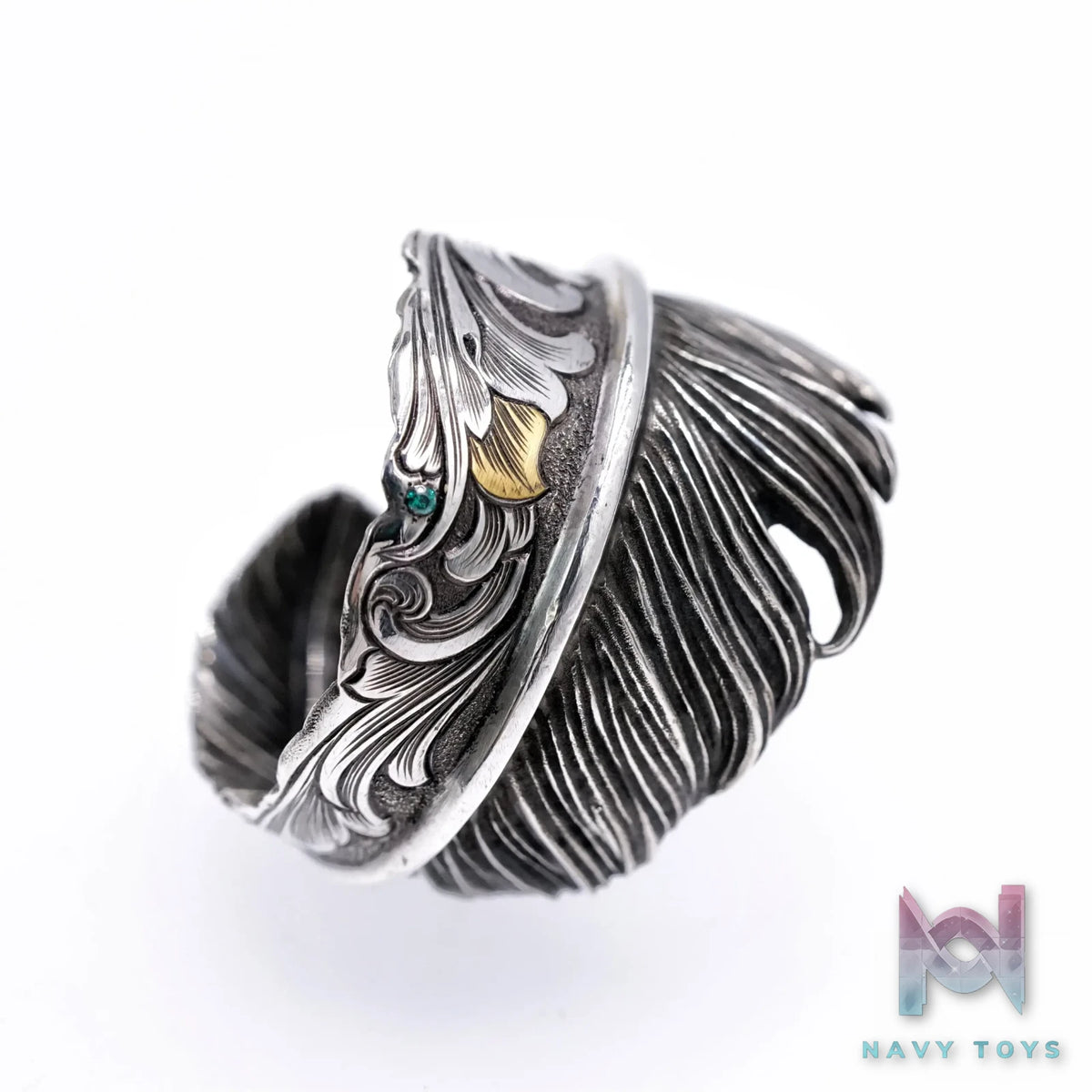 Raven Studio (silver jewelry) – Original Exclusive Design Indian Style Feather Ring Original