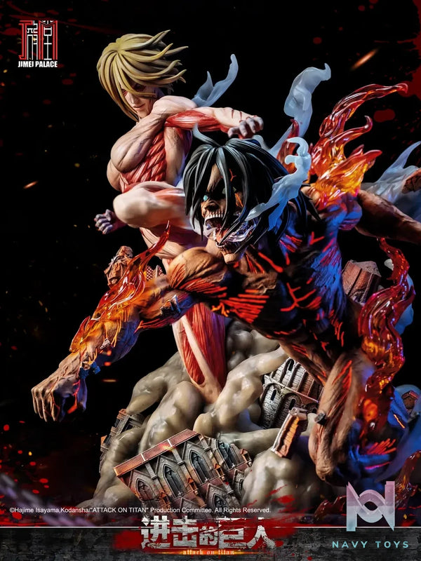 JIMEI PALACE Studio – Attack on Titan Eren vs Female Titan (Licensed)