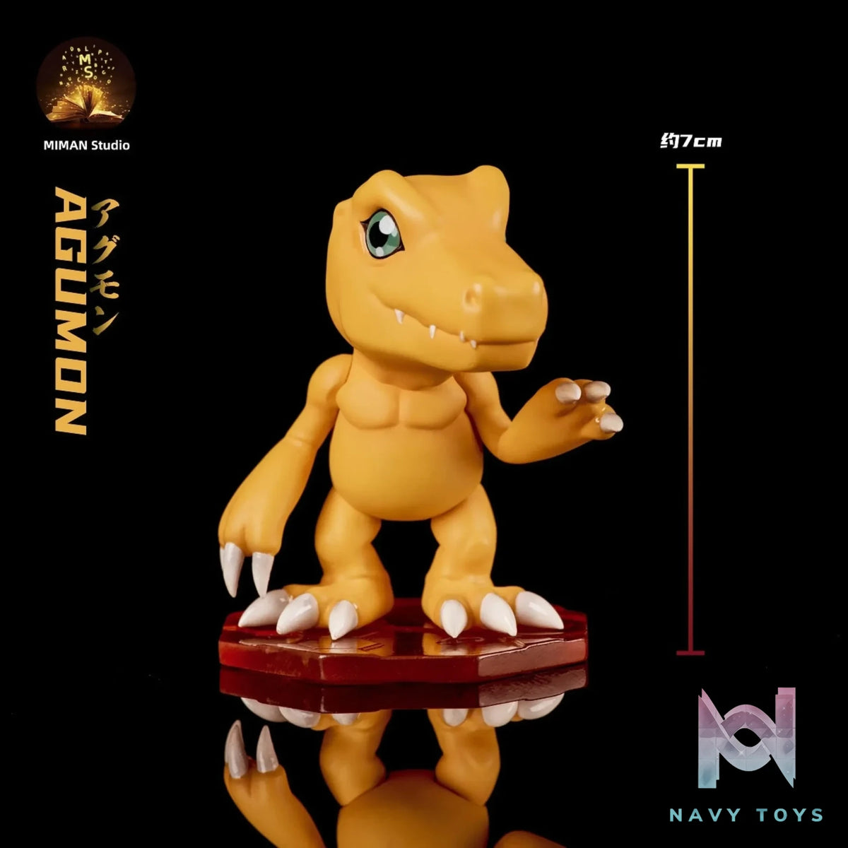 Mi Man Studio – Digimon WarGreymon and Agumon