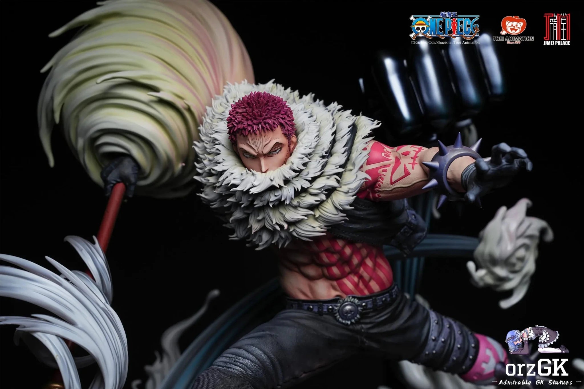 JIMEI PALACE Studio - One Piece Katakuri (Licensed) resin statue Navy Toys anime figure