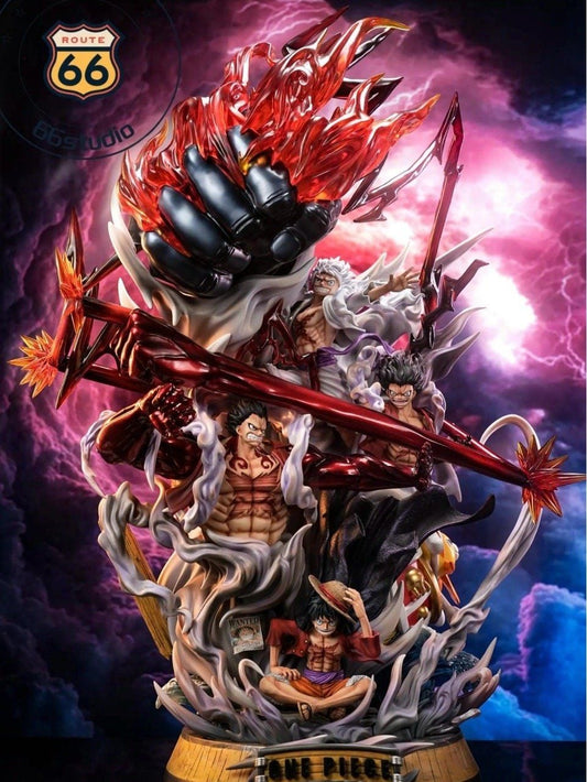 Luffy All Gears - One Piece - 66 Studio resin statue 66 Studio anime figure