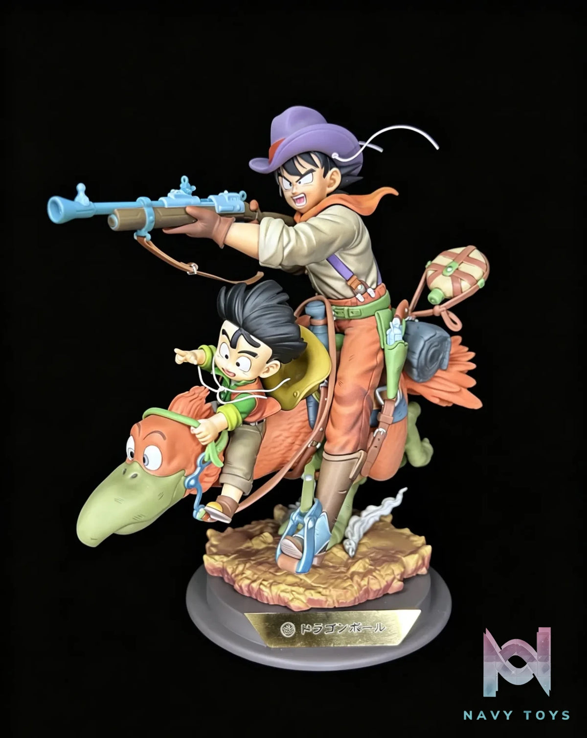 SGJ Studio – Son Goku X Son Gohan Riding a Bird Dragon Ball
