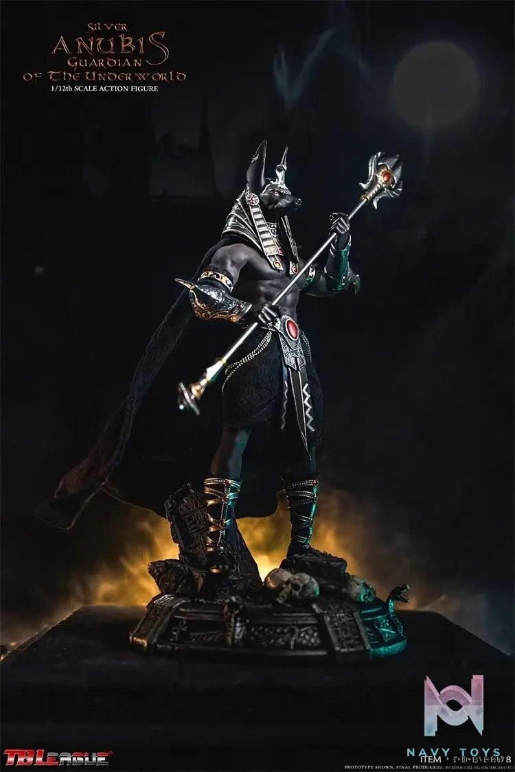 TBLeague Studio – Original 1/12 Bhuvarlok God Anubis Silver (Licensed)