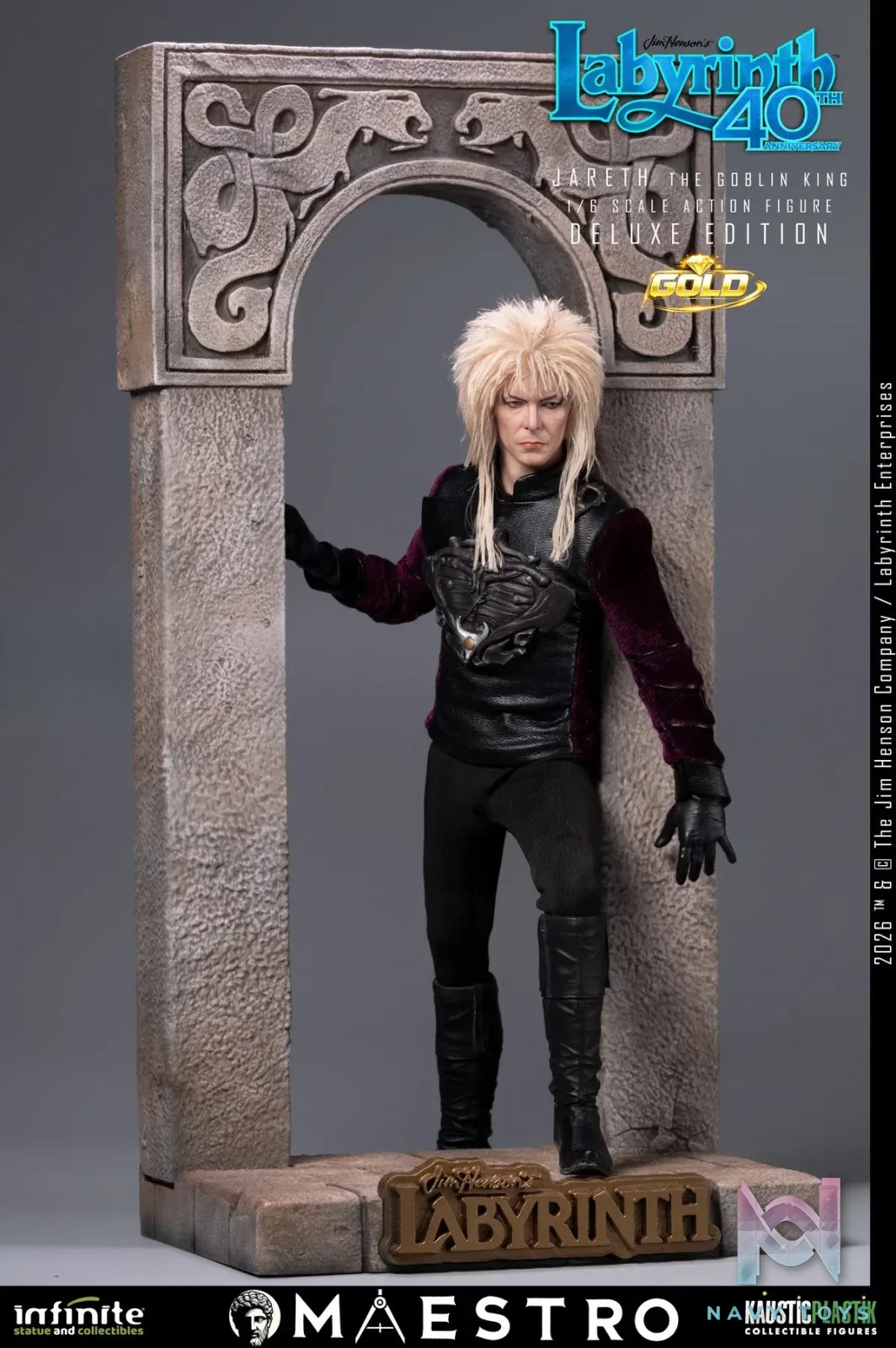 Infinite Statue – LABYRINTH JARETH THE GOBLIN KING 1/6 SCALE ACTION FIGURE (Licensed)