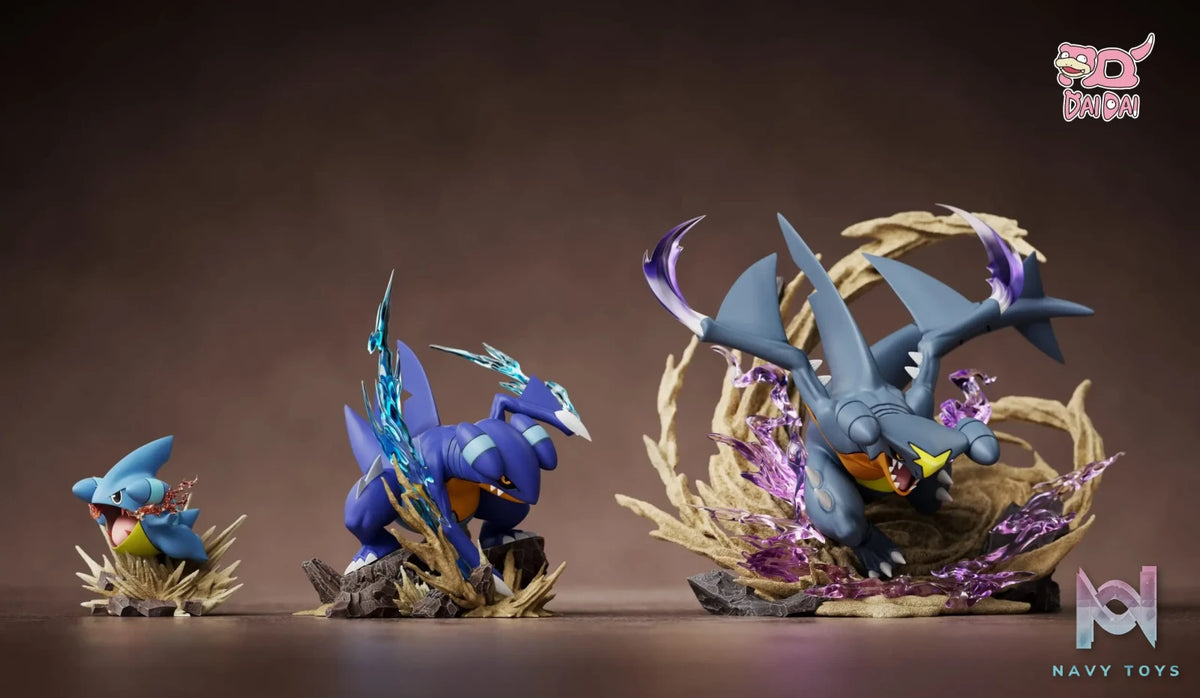DaiDai Studio – Pokémon Garchomp Evolution Group & Mega Garchomp