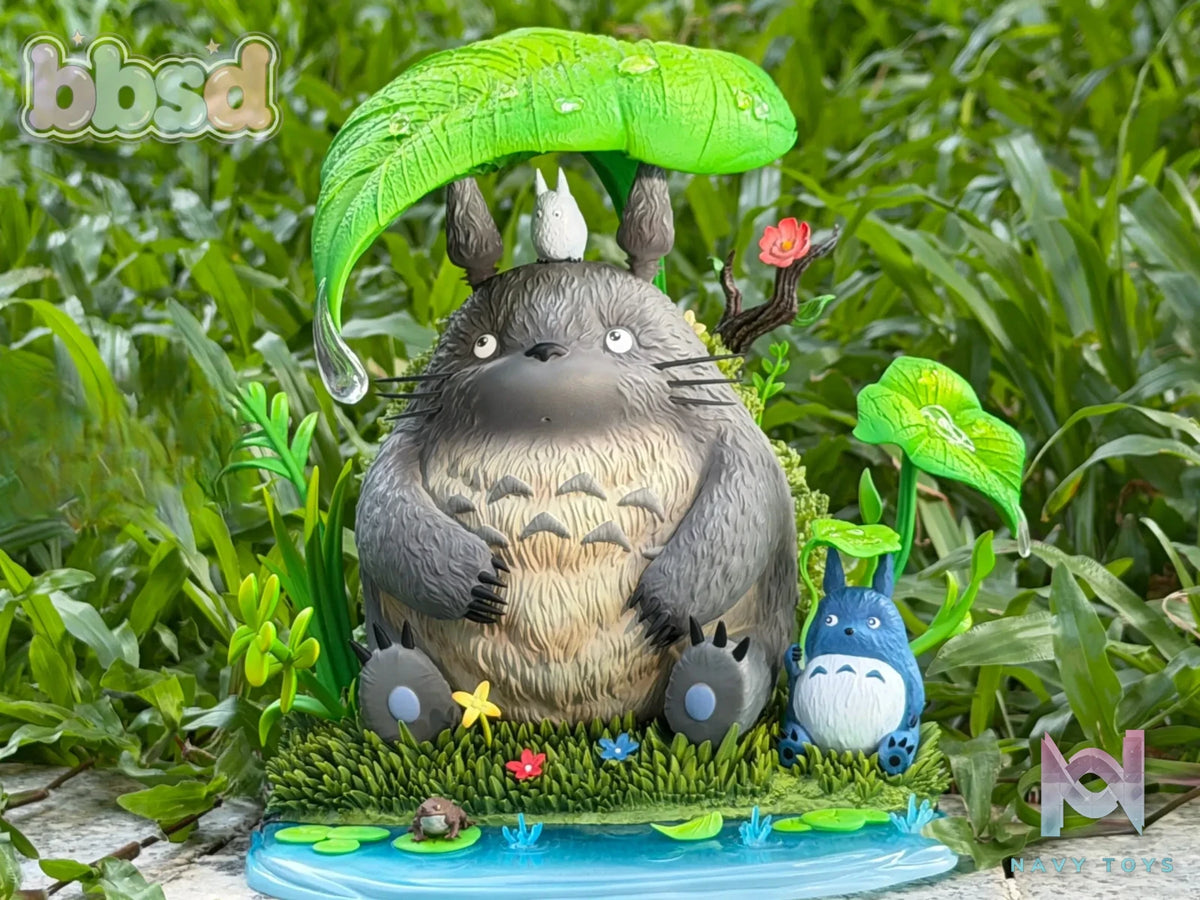 BBSD Studio – Hayao Miyazaki Diorama Series Totoro Taking Shelter from Rain My Neighbor Totoro