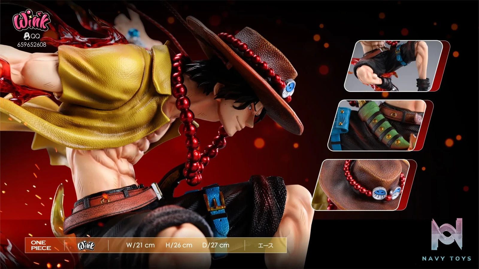 Wink Studio – One Piece pop Scale#5 Ace