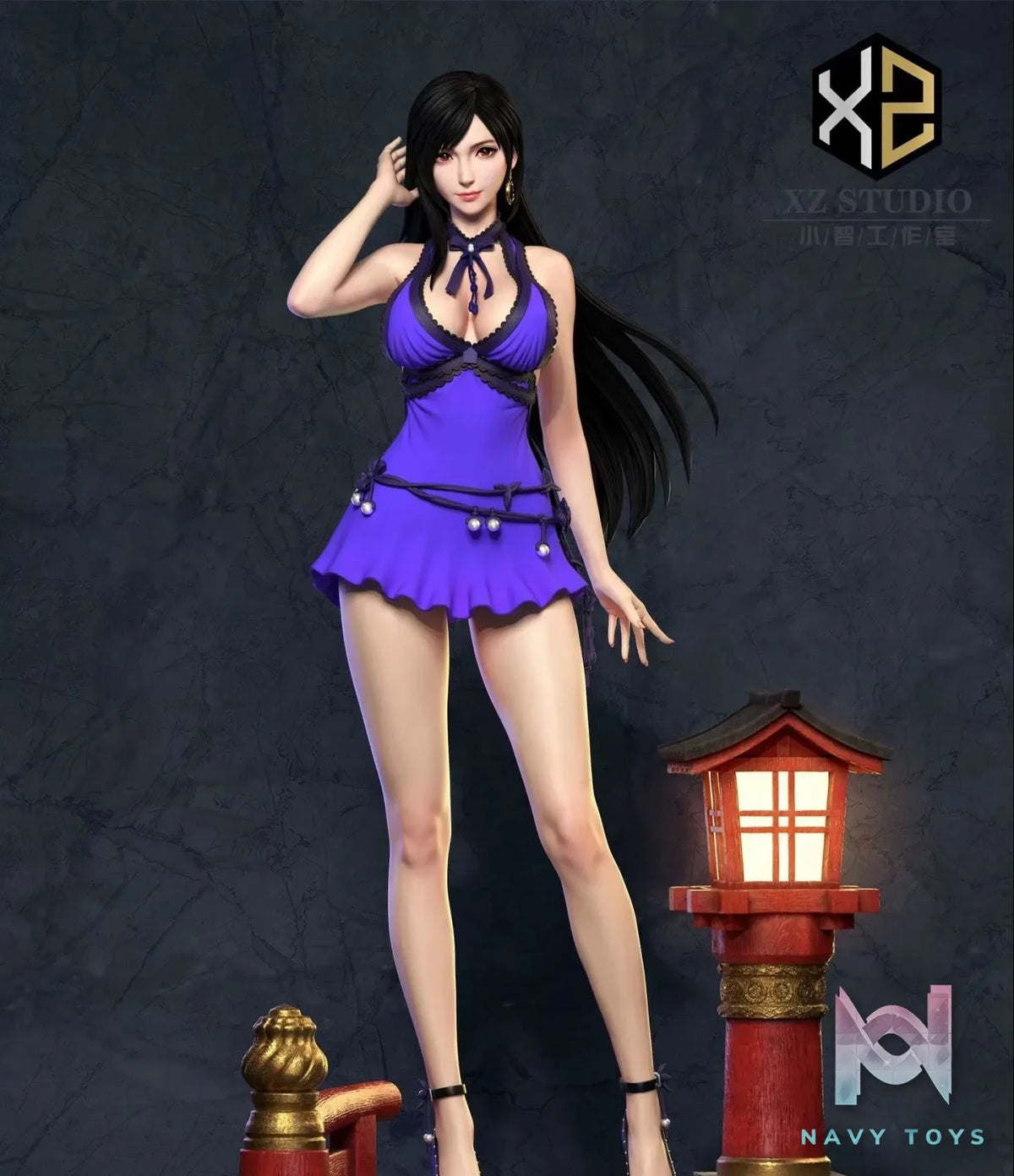 XZ Studio – Final Fantasy 7 Tifa Lockhart Purple Version