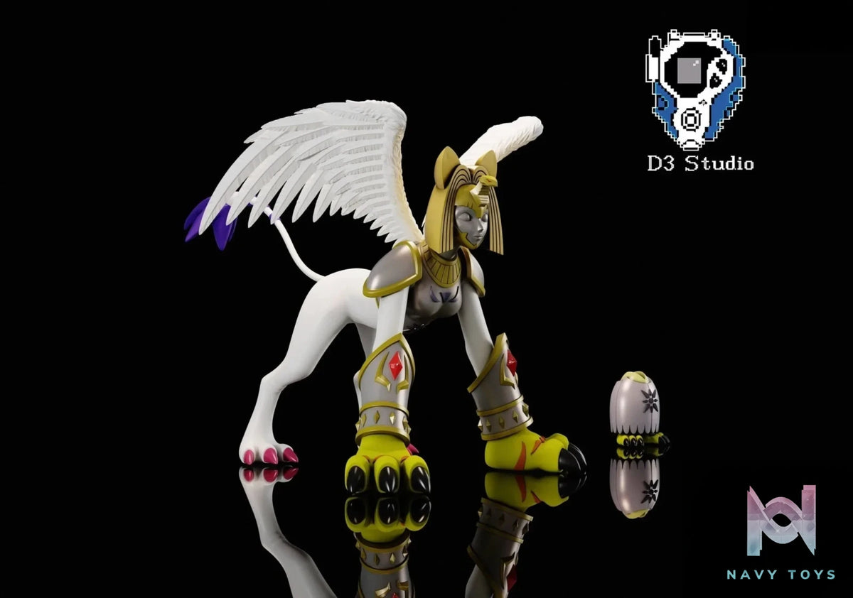 D3 Studio – Digimon Nefertimon And Pegasusmon