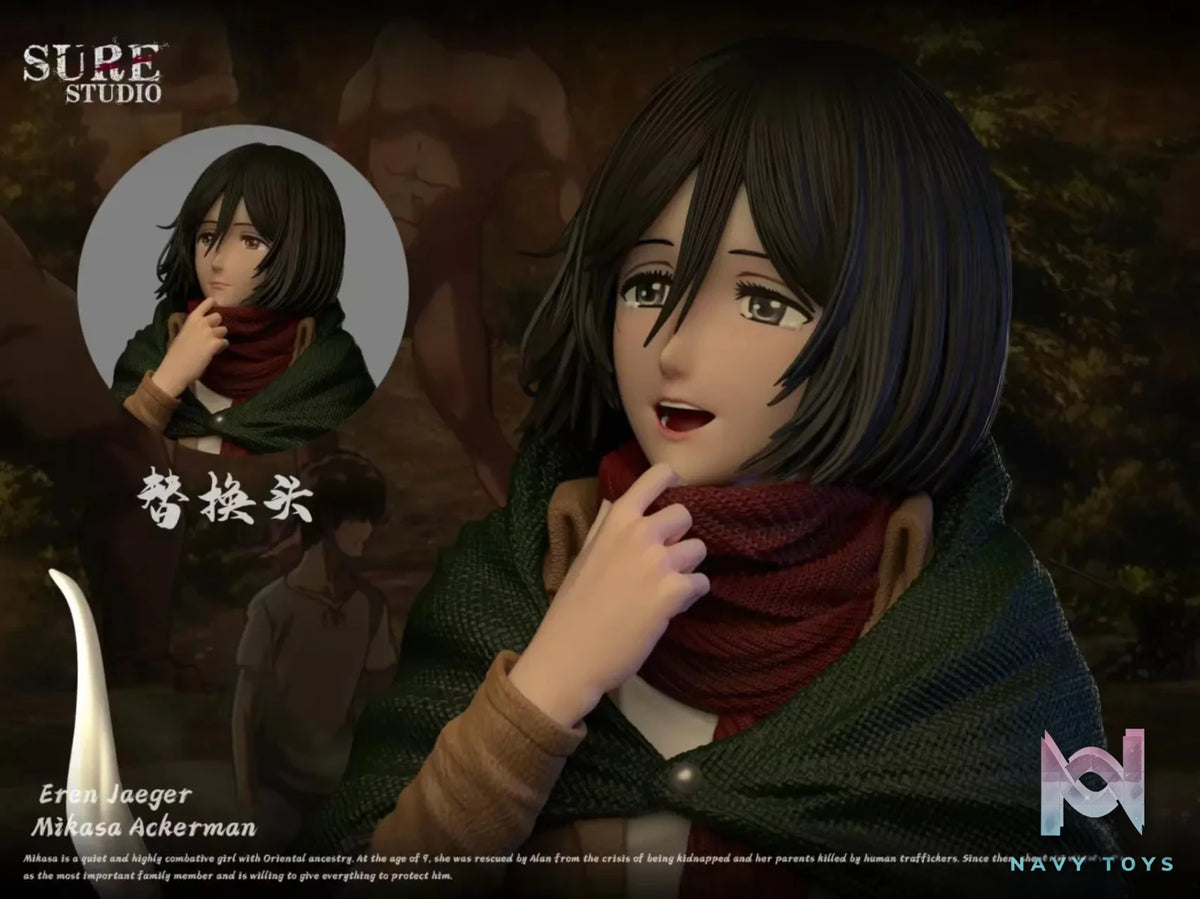 Sure studio – Attack on Titan Eren & Mikasa Scarf 2.0