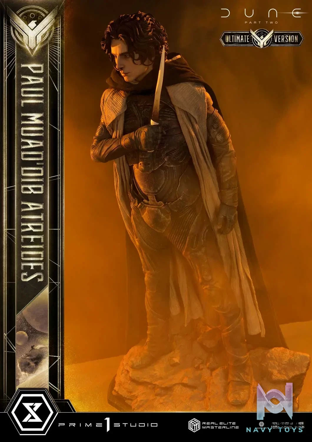 Prime 1 Studio – Real Elite Masterline Dune: Part Two (Film) Paul Atreides REMDUNE2-01 REMDUNE2-01UT REMDUNE2-01UTS (Licensed)