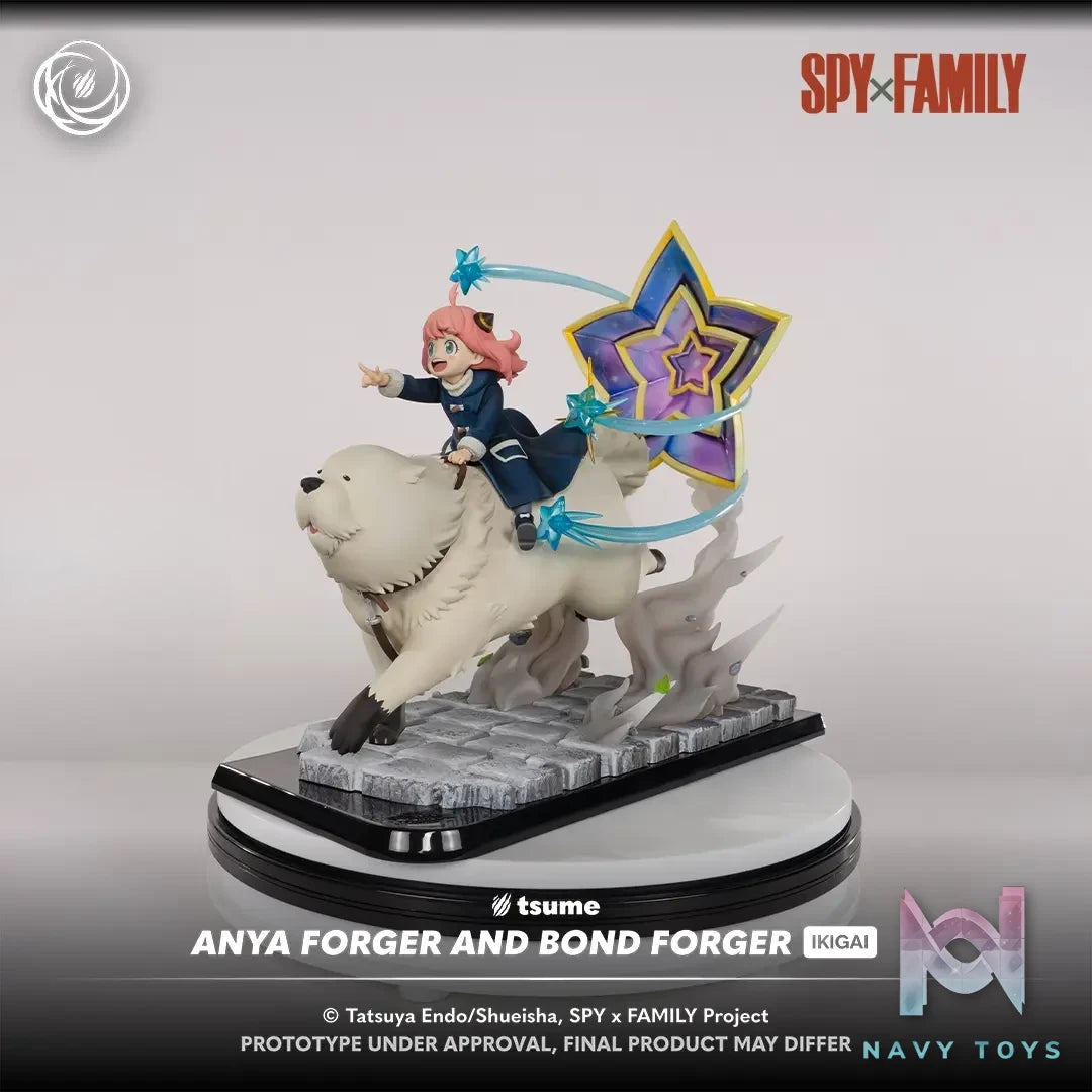 Tsume Studio – Ikigai SPY X FAMILY Anya Forger and Bond Forger 1/6 Statue (Licensed)