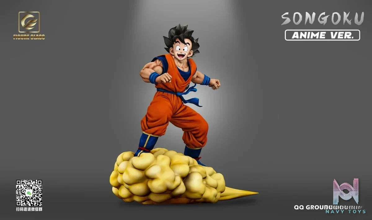 FIGURE CLASS Studio - Dragon Ball Cloud Somersault Series 3 Cloud Somersault Goku resin statue Navy Toys anime figure