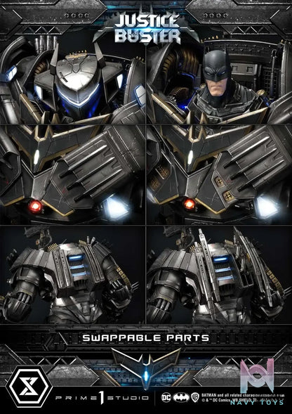 Prime 1 Studio – DC Justice League (Comics) Justice Buster UMMDC-03 & UMMDC-03UTS (Licensed)