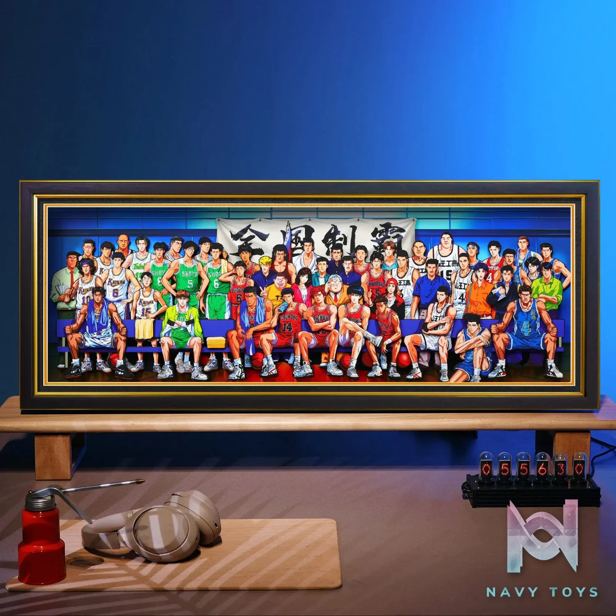 Yu Zhi Jiang Studio – Slam Dunk Multiple Characters Series #1 3D Decorative Painting Slam Dunk