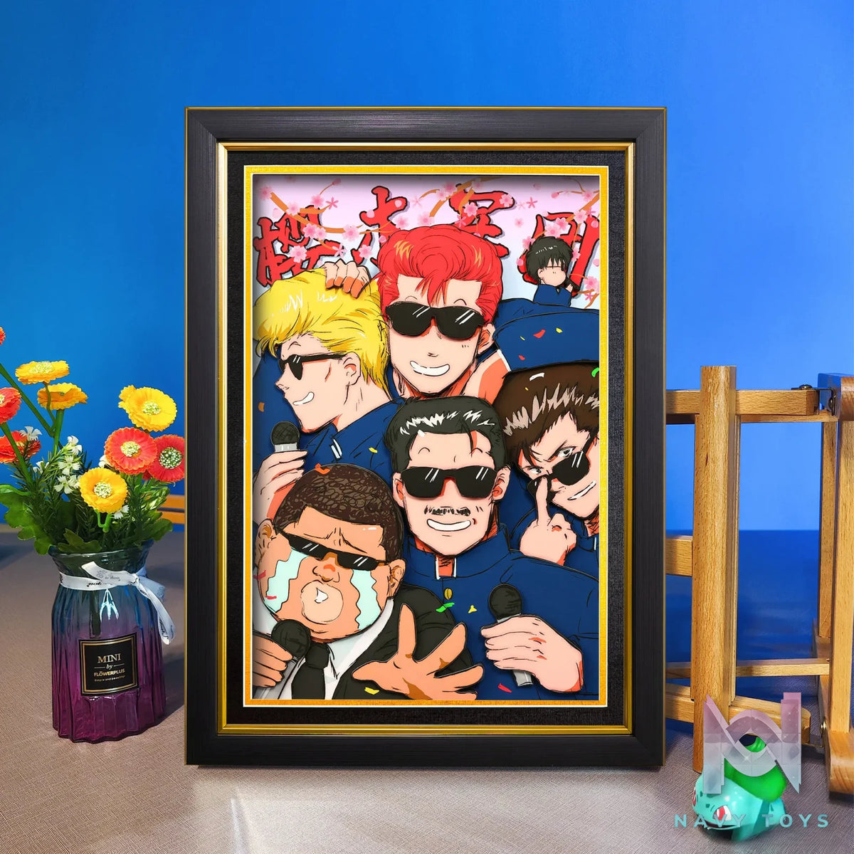 Yu Zhi Jiang Studio – Slam Dunk Multiple Characters Series #16 3D Decorative Painting Slam Dunk