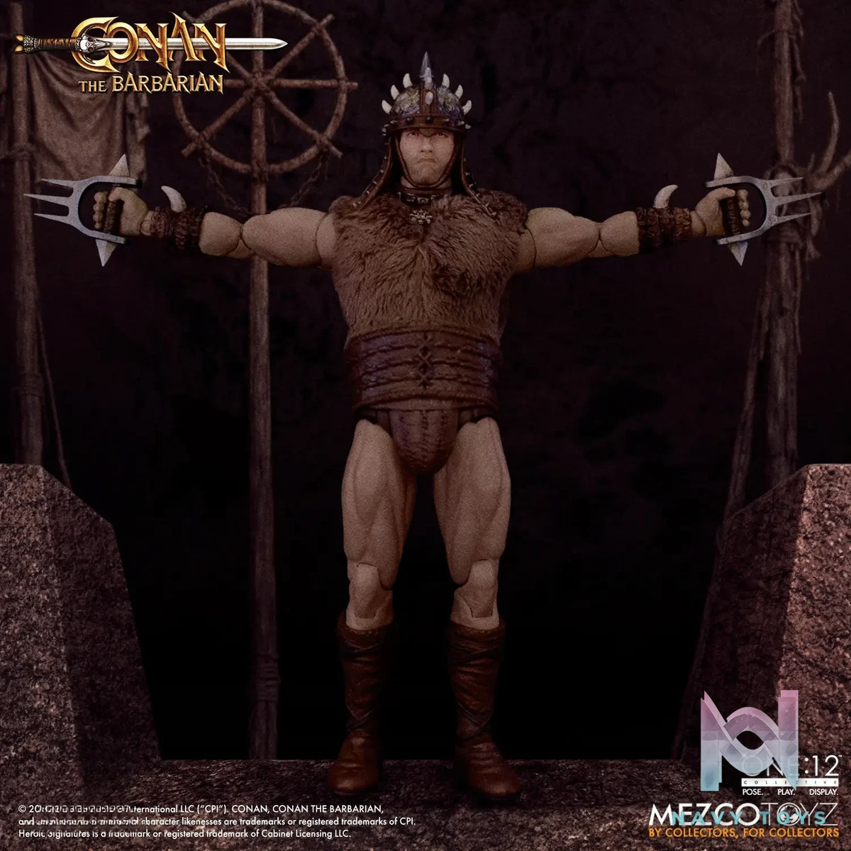 Mezco Studio – Conan The Barbarian (1982): Pit Fighter Edition (Licensed)