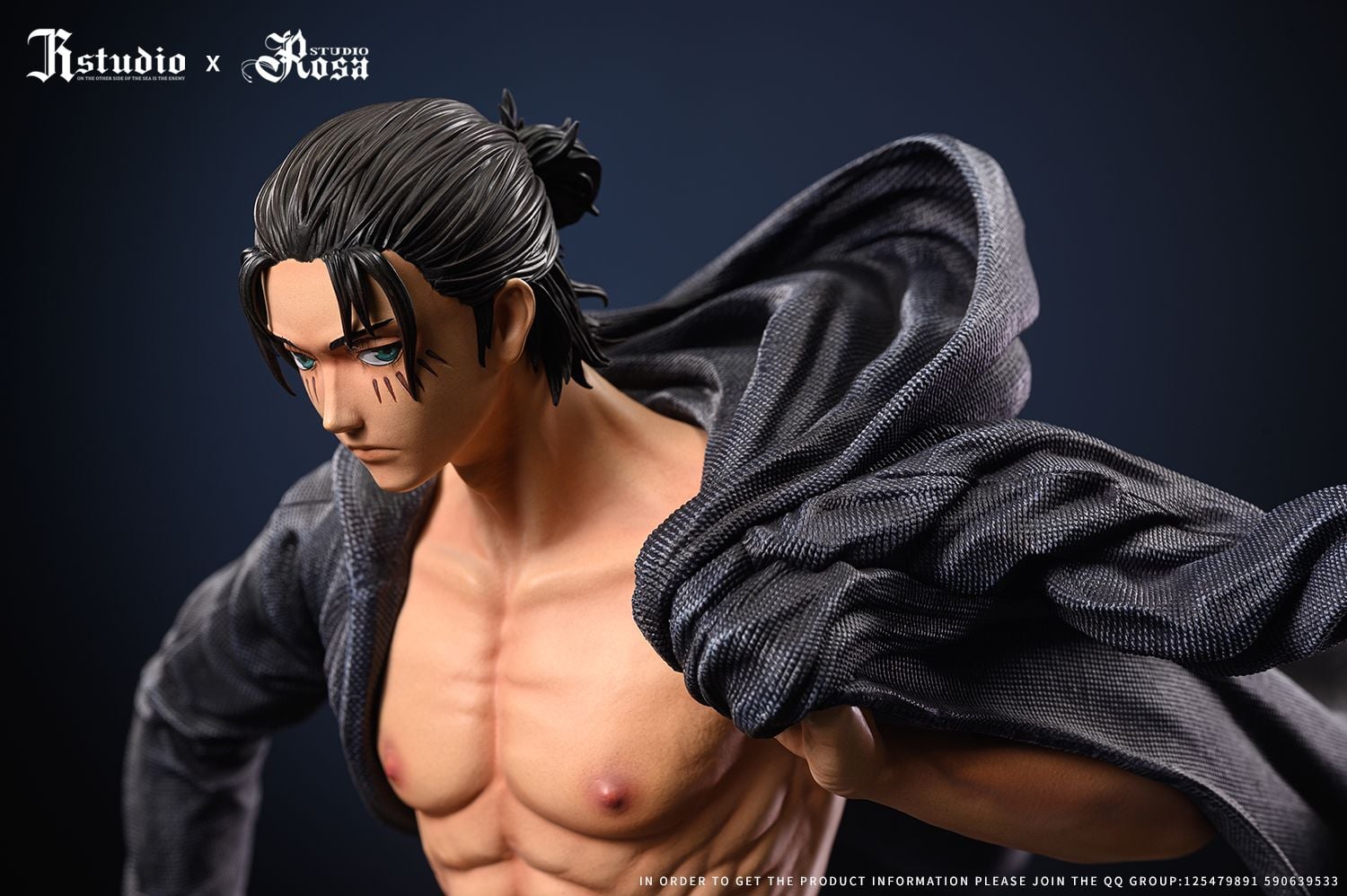 Eren Yeager - Attack on Titan - Rosa Studio & JR Studio resin statue JR Studio & Rosa Studio anime figure