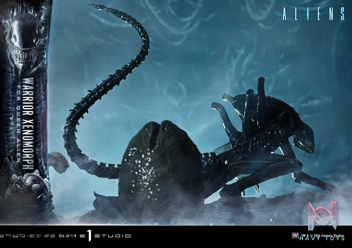 Prime 1 Studio – Ultimate Diorama Masterline Aliens (Film) Warrior Xenomorph for Queen Alien UDMAL-02 (Licensed)
