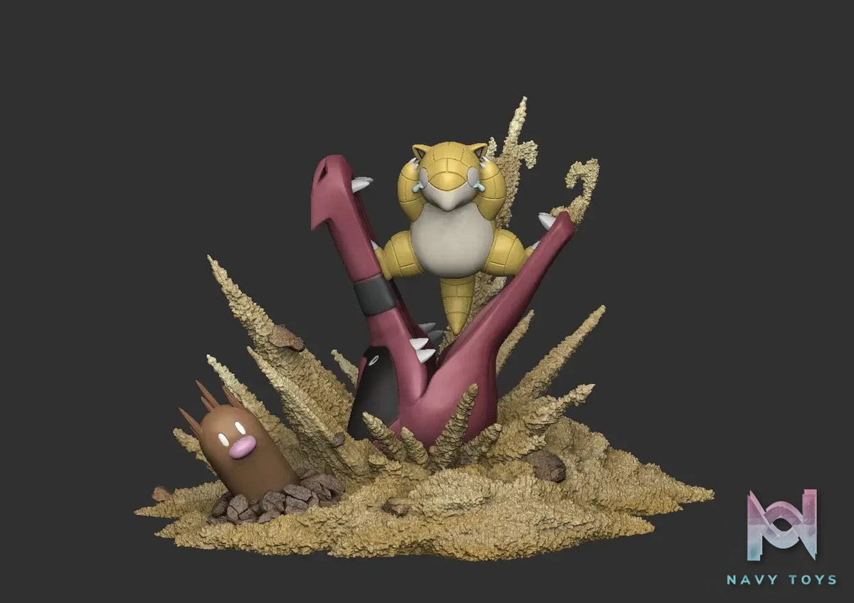 ZOO Studio – Sandshrew Pokémon