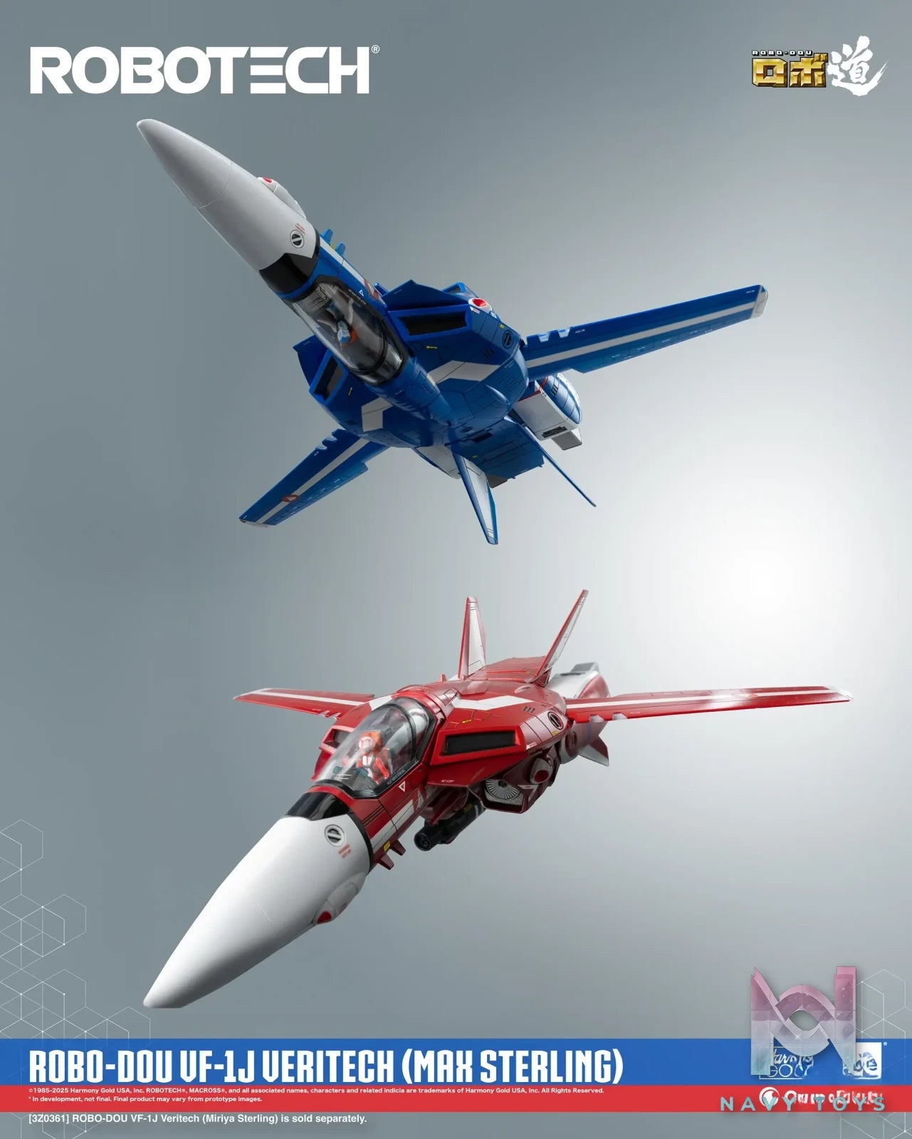 Threezero – ROBO-DOU ROBOTECH VF-1J Veritech (Max Sterling) (Licensed)