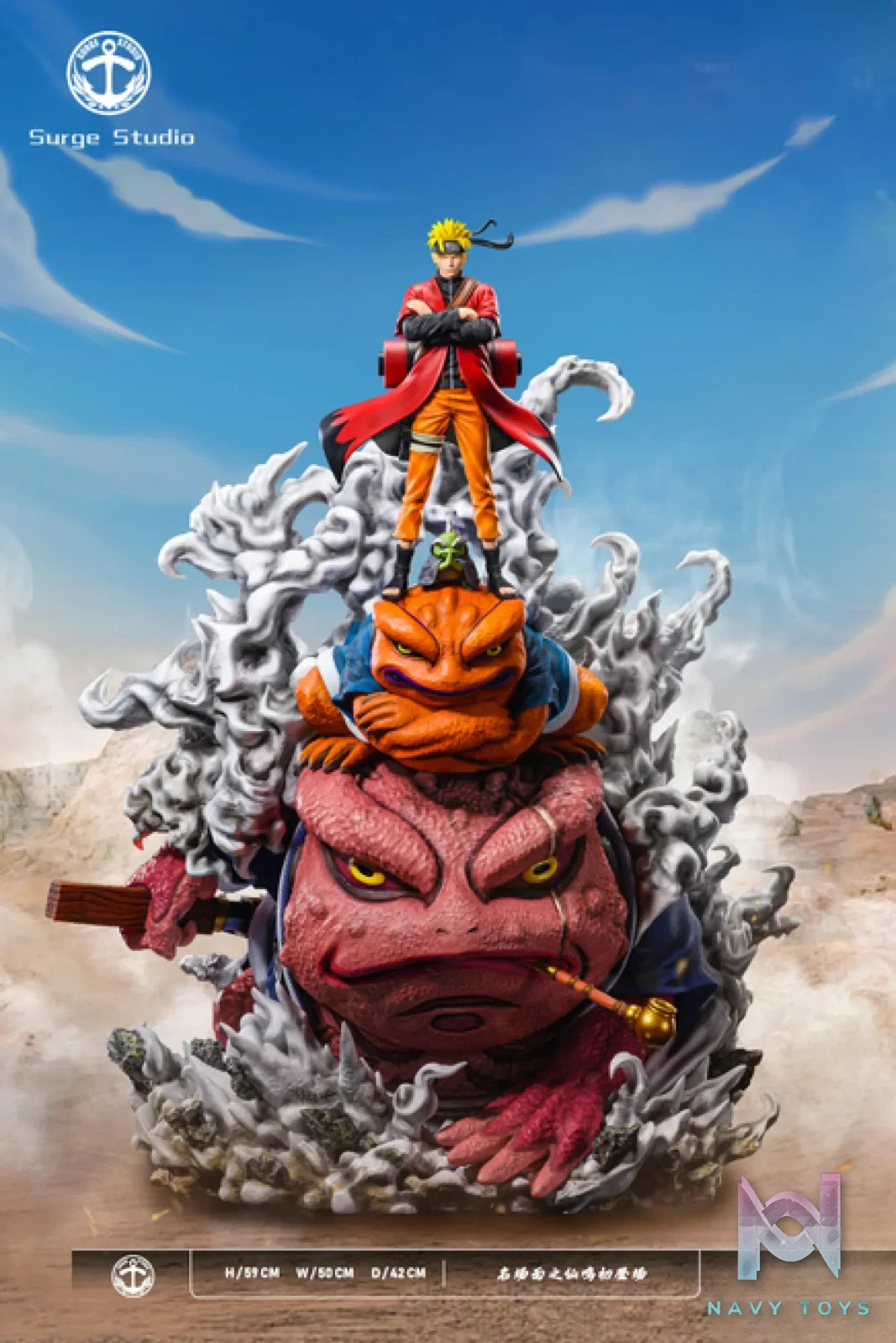 Surge Studio – Naruto Sennen mode Naruto first debut