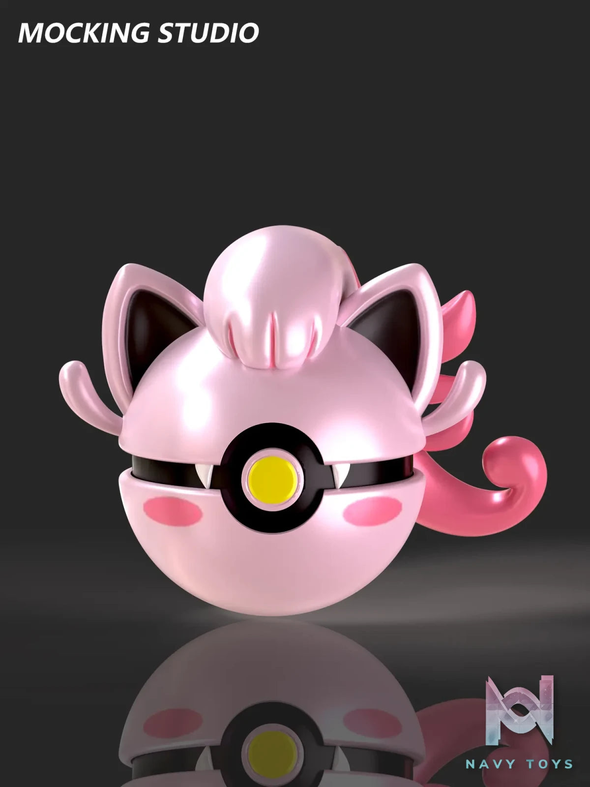 Zhu Yi Wan Jia Studio – Pokémon Scream Tail Poké Ball