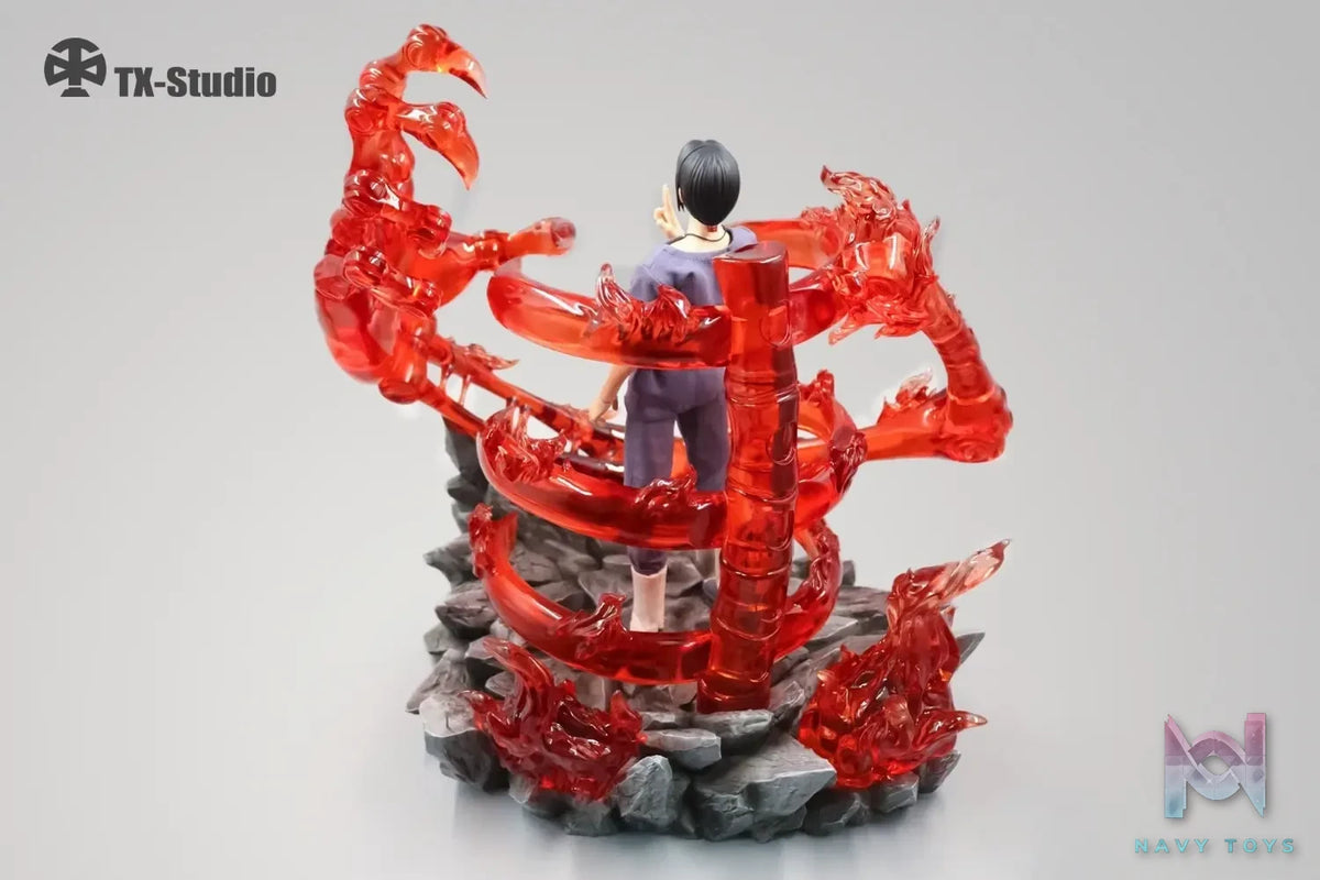 TX Studio – Naruto Shippuden 1/6 Uchiha Madara & ********​***** Susanoo Skeleton Effect Transparent Display Stand XZDT-A Blue & XZDT-B Red