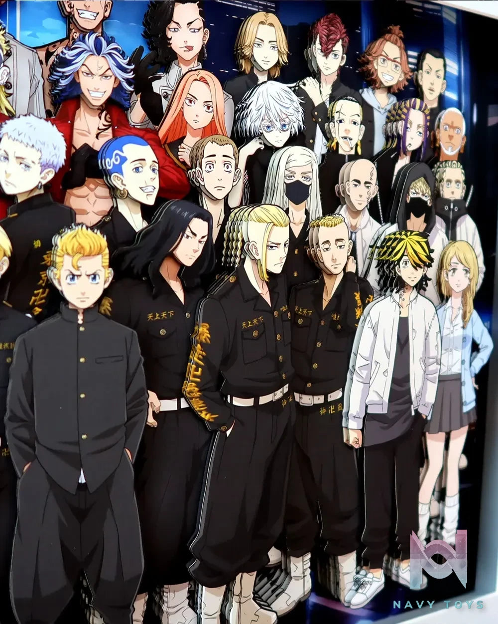 KALA HOME Studio – Tokyo Revengers Multiple Characters #05 3Decorative Painting Tokyo Revengers