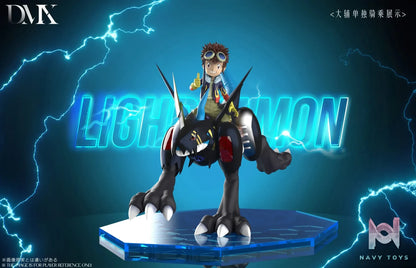DMX Studio – Digimon Lighdramon & Motomiya Daisuke & V-mon & Fladramon