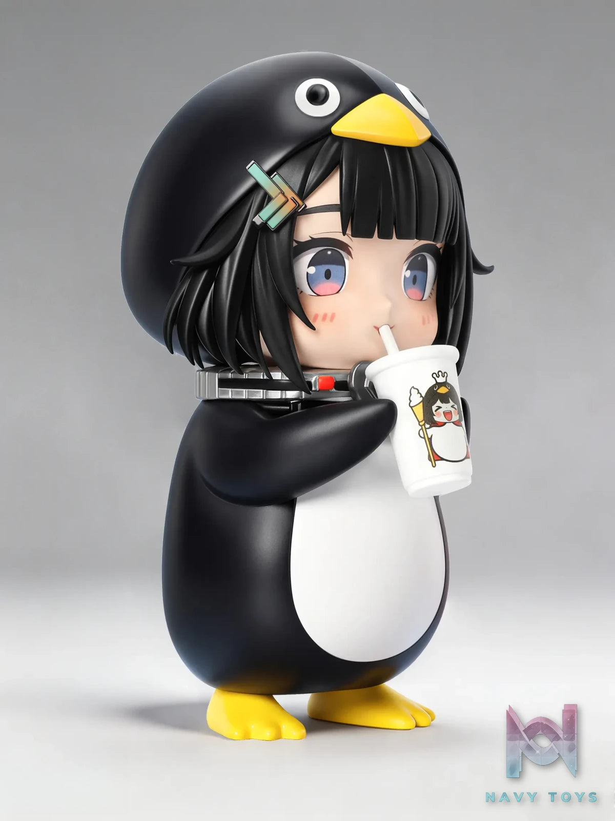 AGC Studio – Endministrator Drinking Milk Tea Penguin Arknights: Endfield