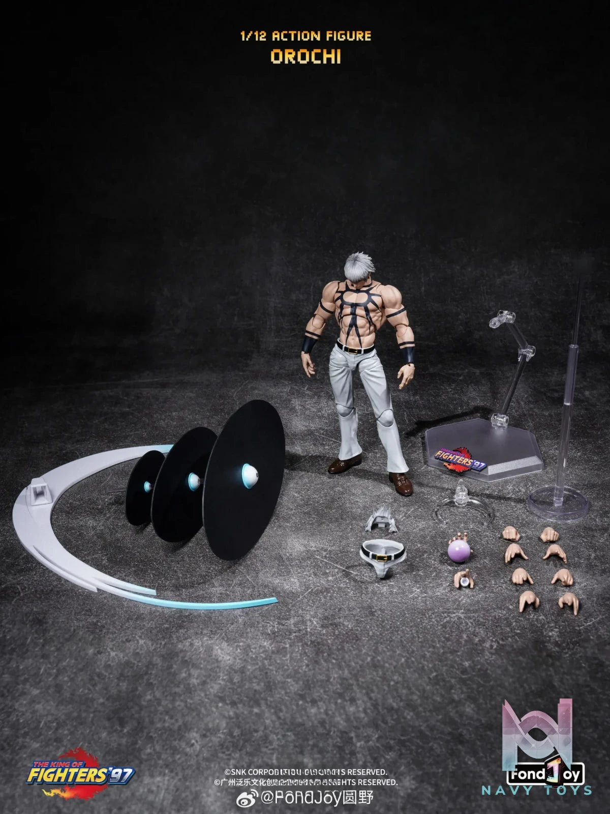 Fondjoy – The King of Fighters ’97 – Orochi 1/12 Scale Action Figure (Licensed)