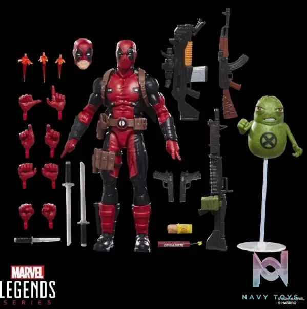 Hasbro Studio – 1/12 Marvel Legends Series Fully Loaded Comic Version Deadpool (Licensed)